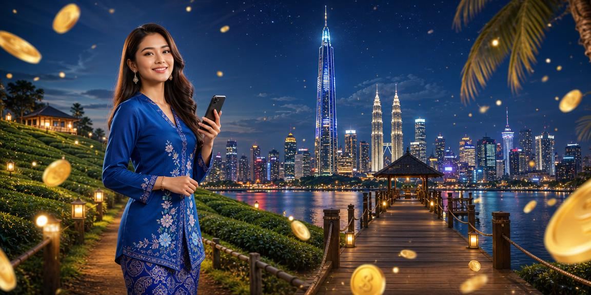 Suasana perayaan bertema Kuala Lumpur dengan bonus sampul merah dan baju kurung